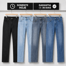 Kit 4 Calças Jeans Premium Comfort + Brinde Exclusivo